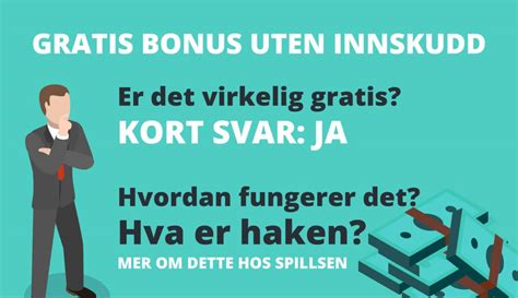 Bonus uten innskudd .